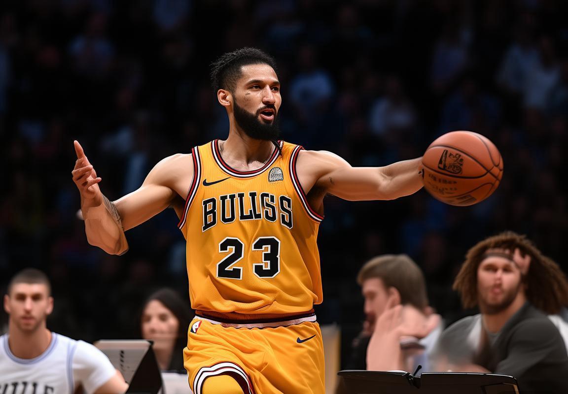 吉迪全能表现砍三双助公牛轻取骑士，战术核心地位彰显无疑